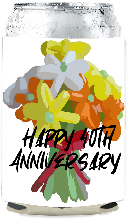 Balloon Flower Bouquet - Happy Anniversary