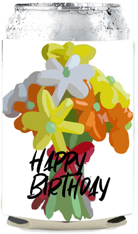 Balloon Flower Bouquet - Happy Birthday