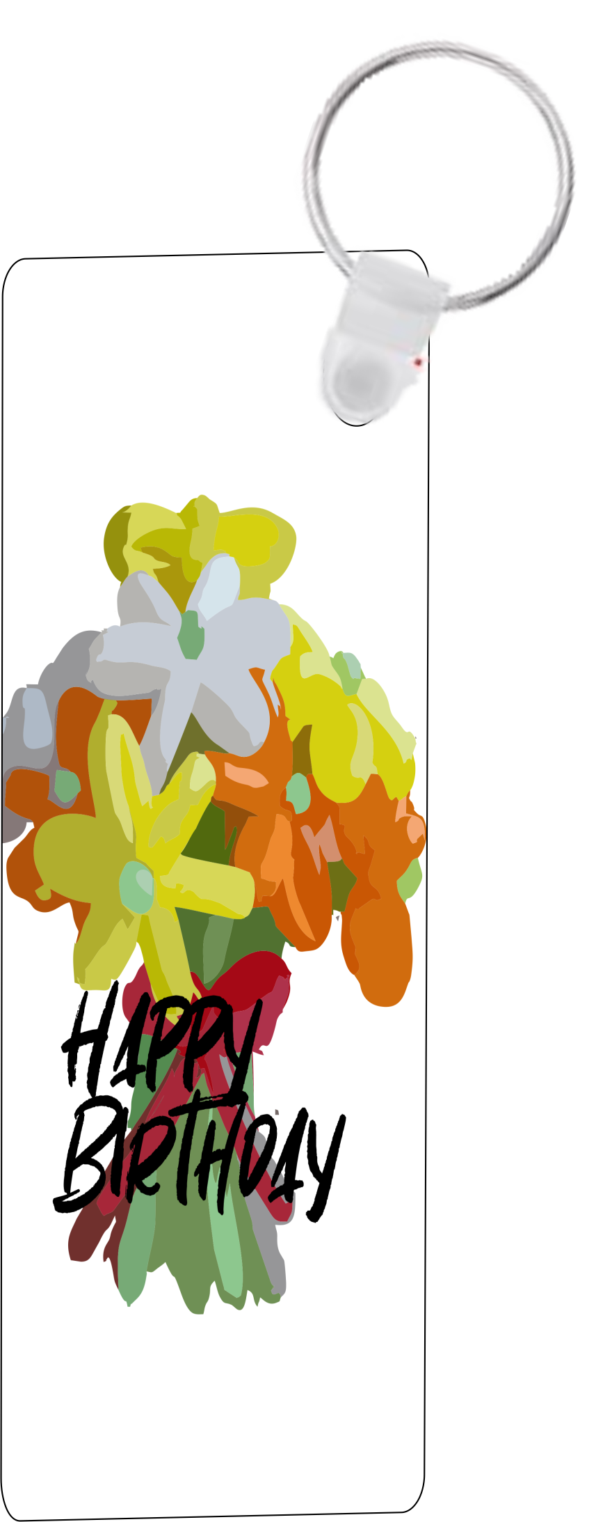 Balloon Flower Bouquet - Happy Birthday