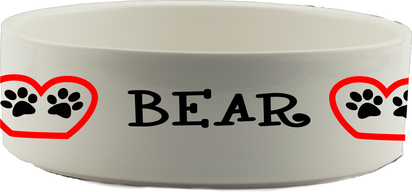 Personalized Dog / Cat / Pet Food / Water Bowl