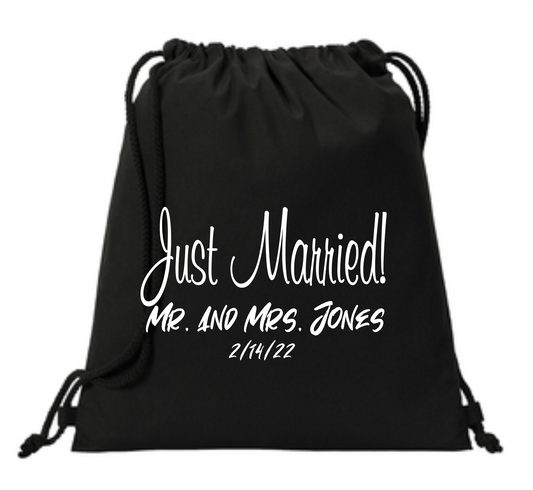 Just Married! Customizable Bag